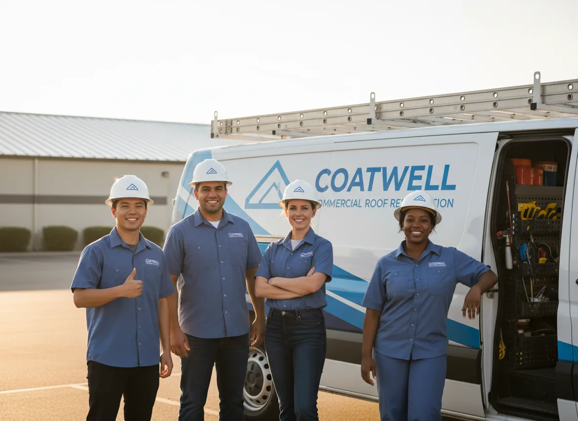 Commercial roof coating company in Shoshone, CA